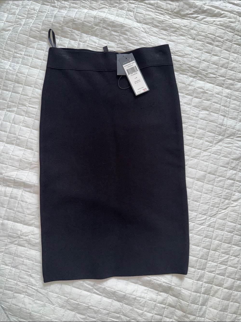 BCBGMaxAzria Black Pencil Skirt - Sleek Office Wear